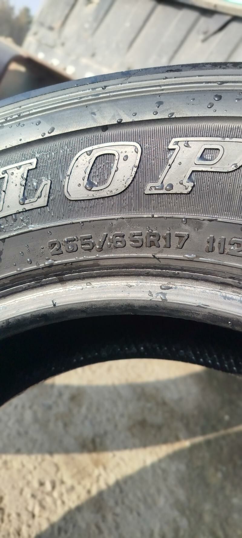 DUNLOP 265/65R17 Prada teker 800 TMT - Gökdepe - img 2