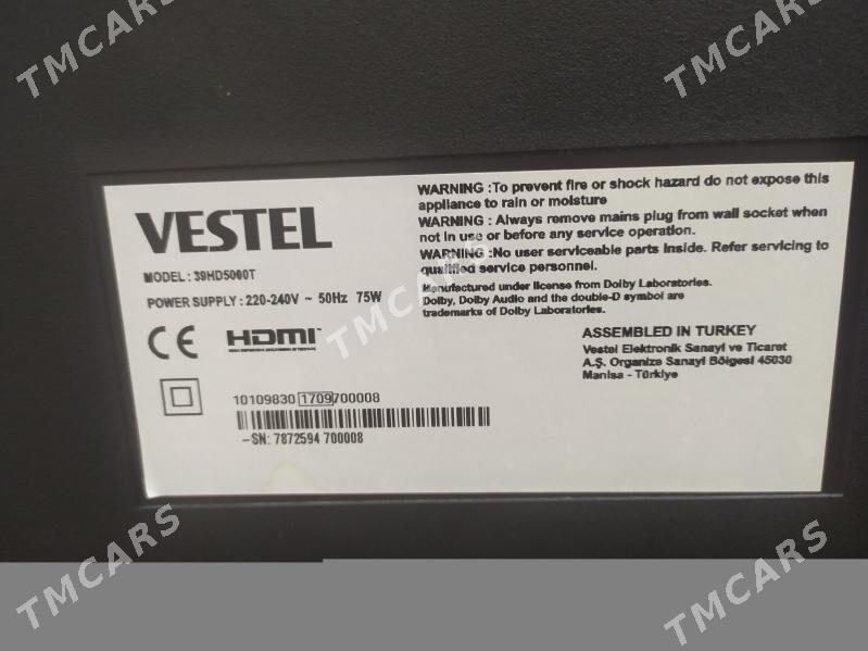 vestel telewizer телевизор - Aşgabat - img 7