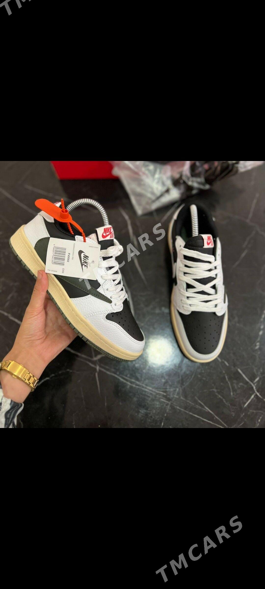 Nike Travis Scott olive - Ашхабад - img 1