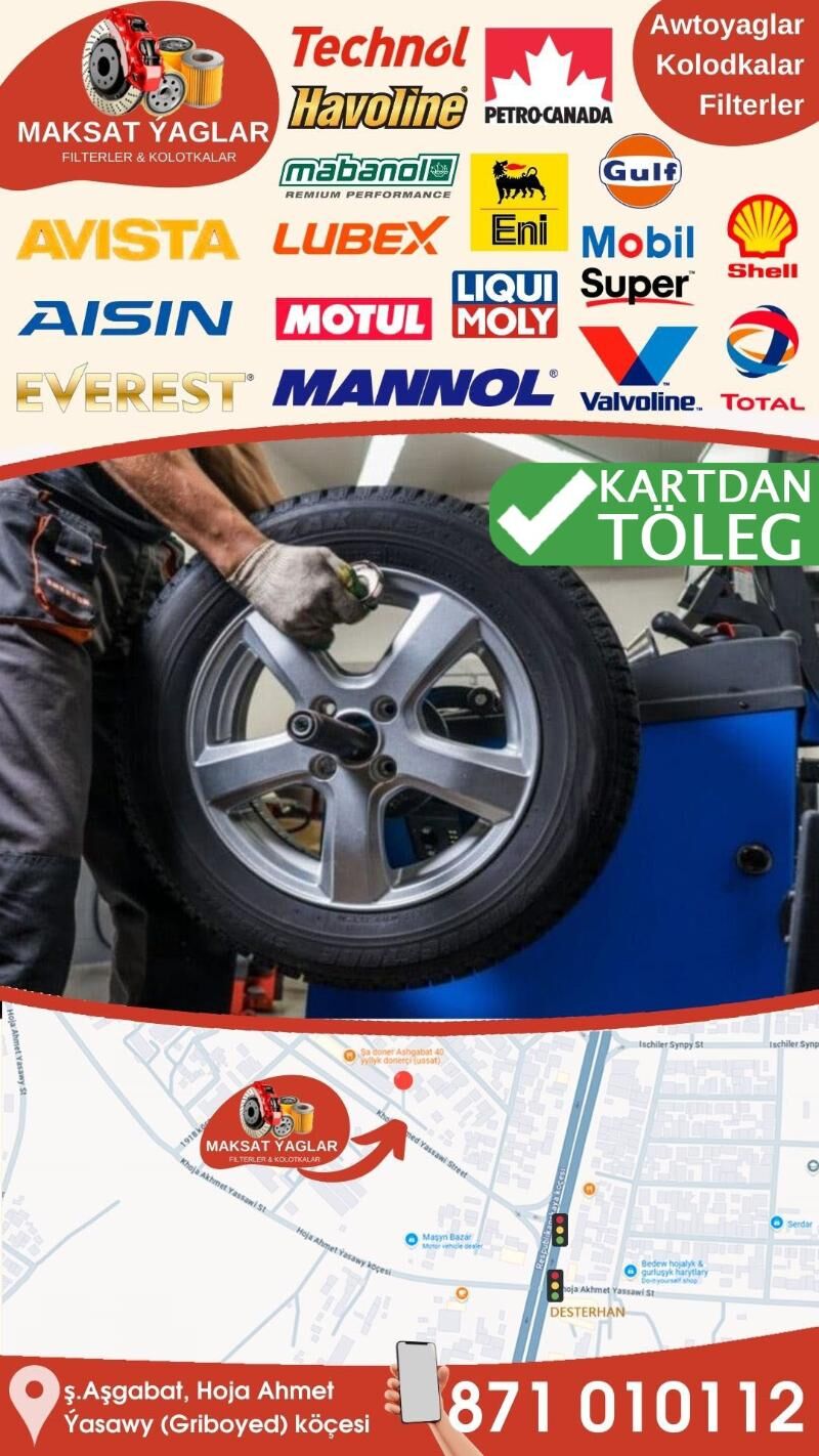 BALANSIROWKA БАЛАНСИРОВКА 15 TMT - Ашхабад - img 1