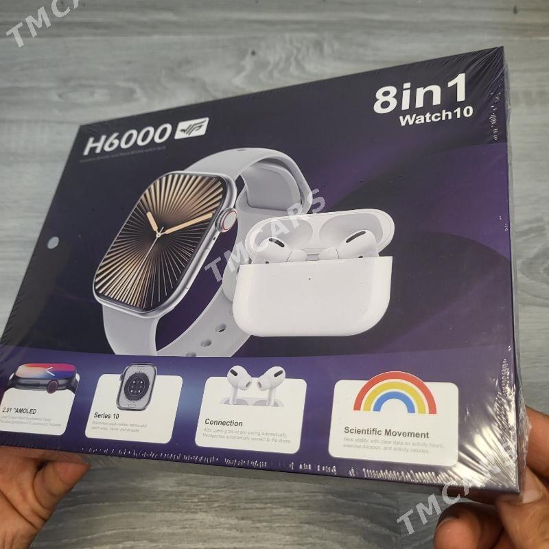 H6000 smartwatch 7remen - Aşgabat - img 9