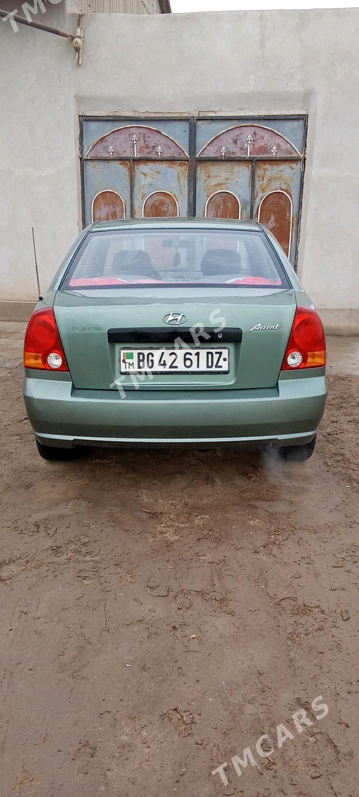 Hyundai Accent 2004 - 34 000 TMT - Акдепе - img 2