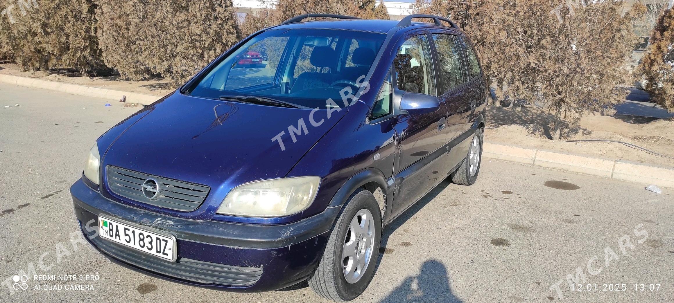 Opel Zafira 1999 - 64 000 TMT - Daşoguz - img 3