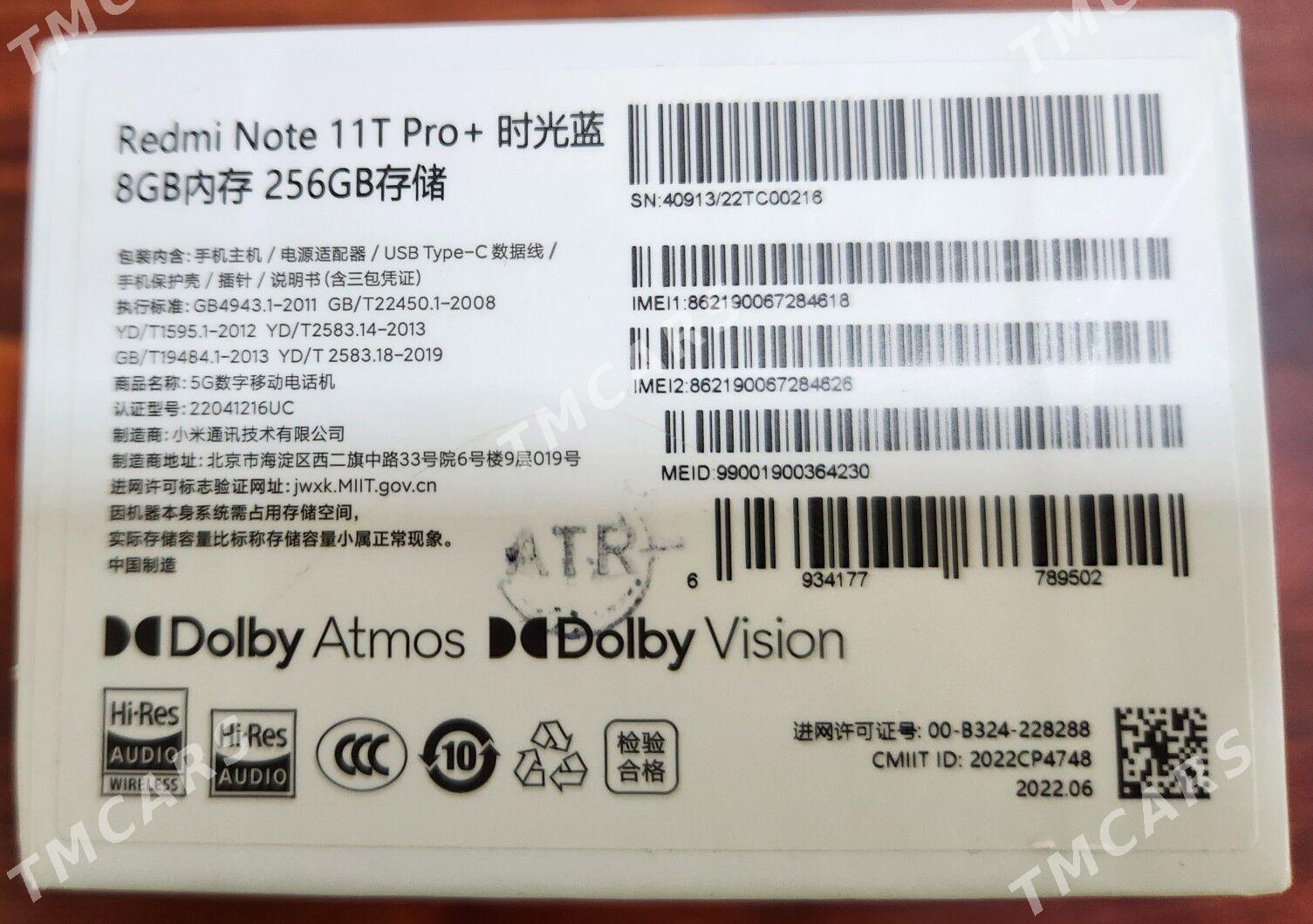 Redmi Note 11T pro+ 8gb 256gb - Bekrewe - img 4