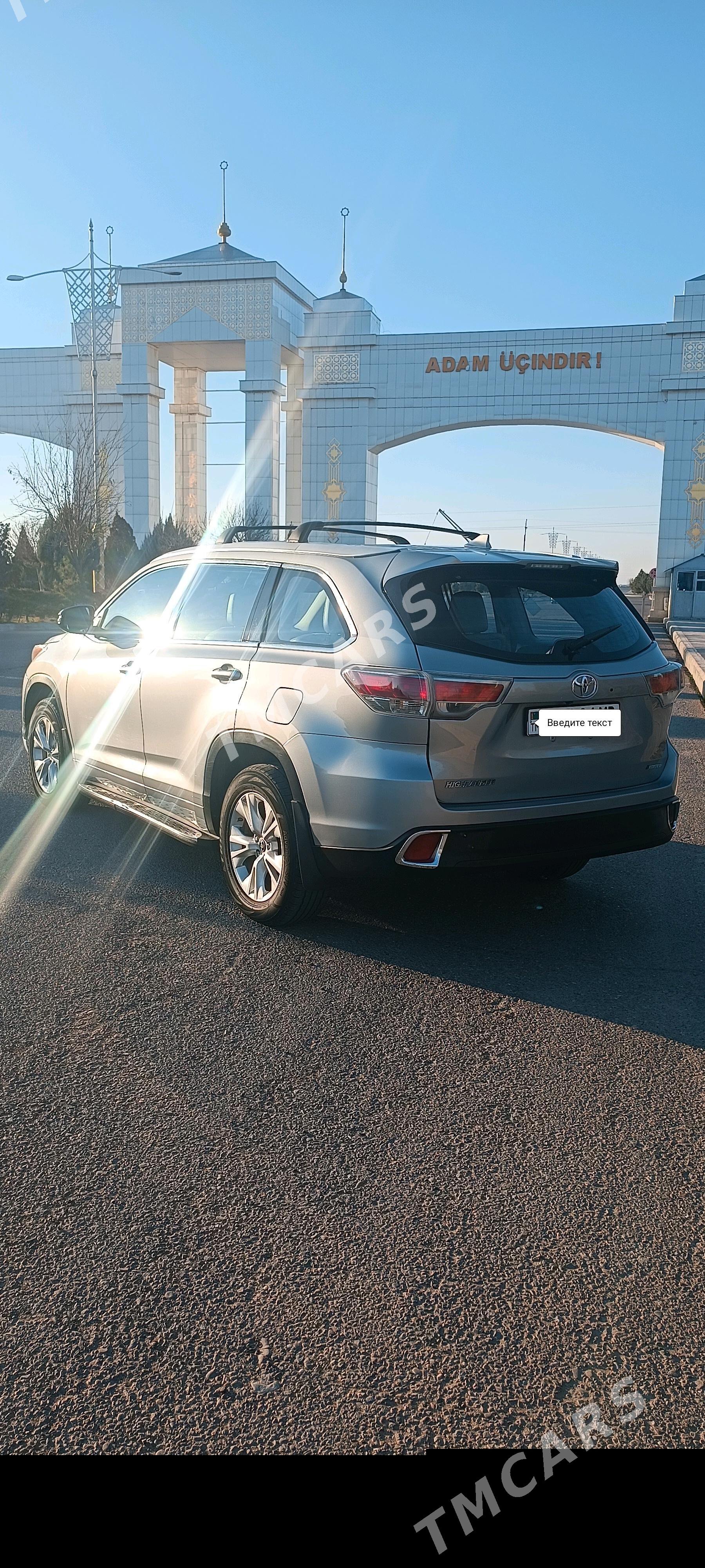 Toyota Highlander 2016 - 335 000 TMT - Мары - img 3