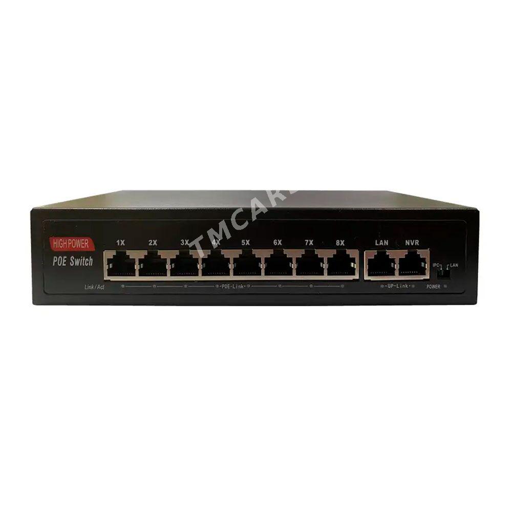 SWITCH POE TSS-LP8EH2EHA 8 PORT + 2 UPLINK 10/100M - Ашхабад - img 2