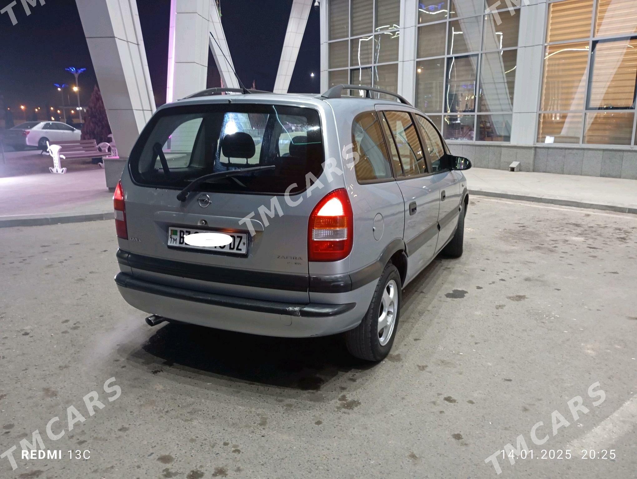 Opel Zafira 2000 - 77 000 TMT - Daşoguz - img 4