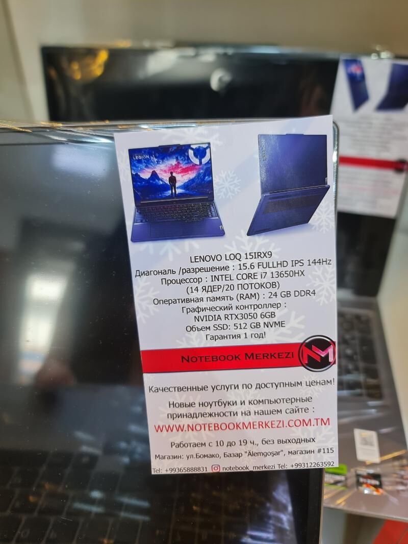 LENOVO RAM24/RTX3050 6GB - Aşgabat - img 10