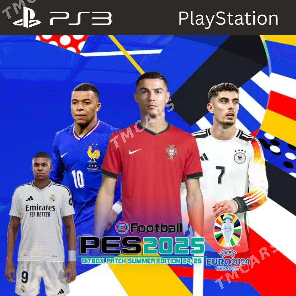 ps3 PES 2025 patch - Aşgabat - img 3