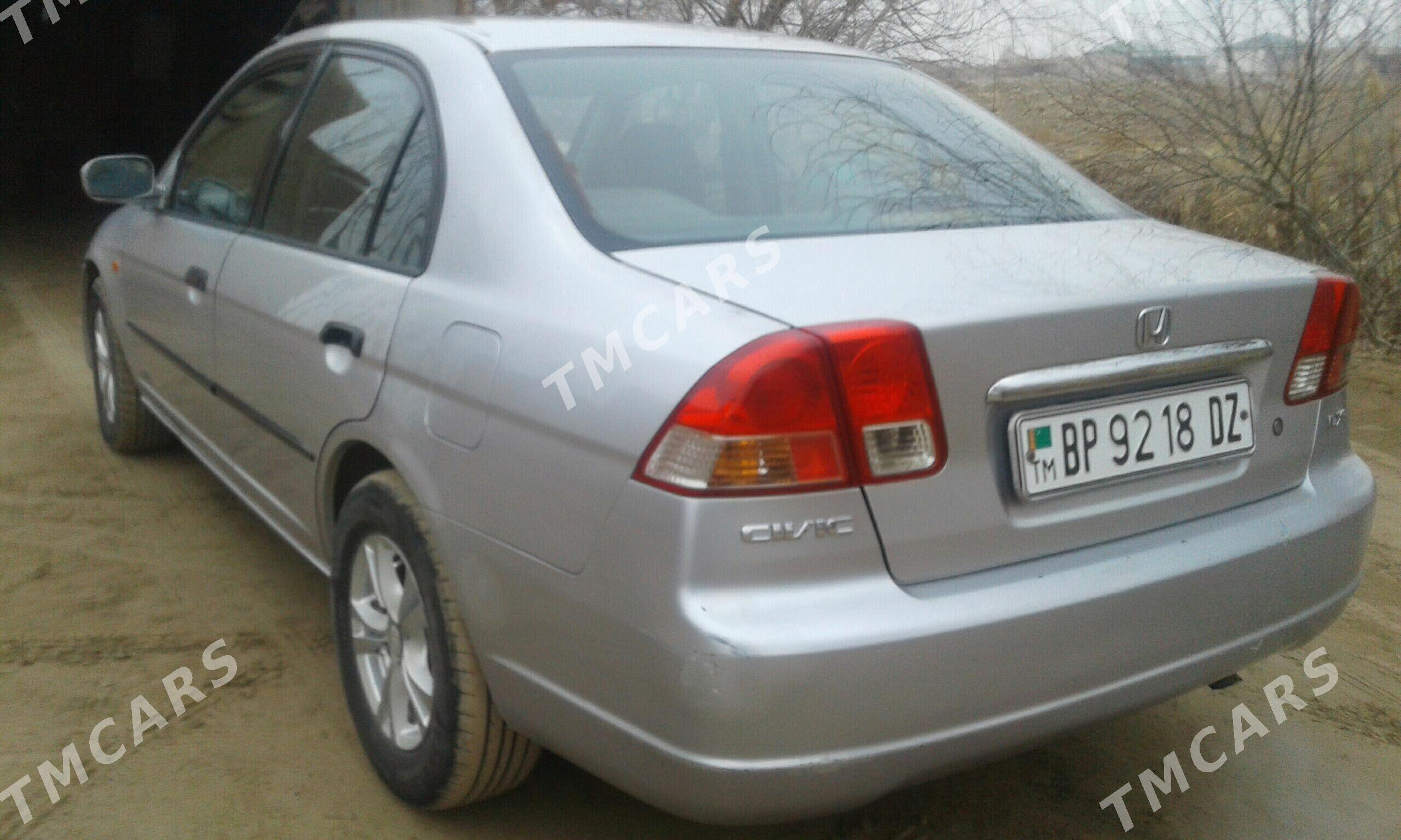 Honda Civic 2002 - 35 000 TMT - Гороглы (Тагта) - img 2