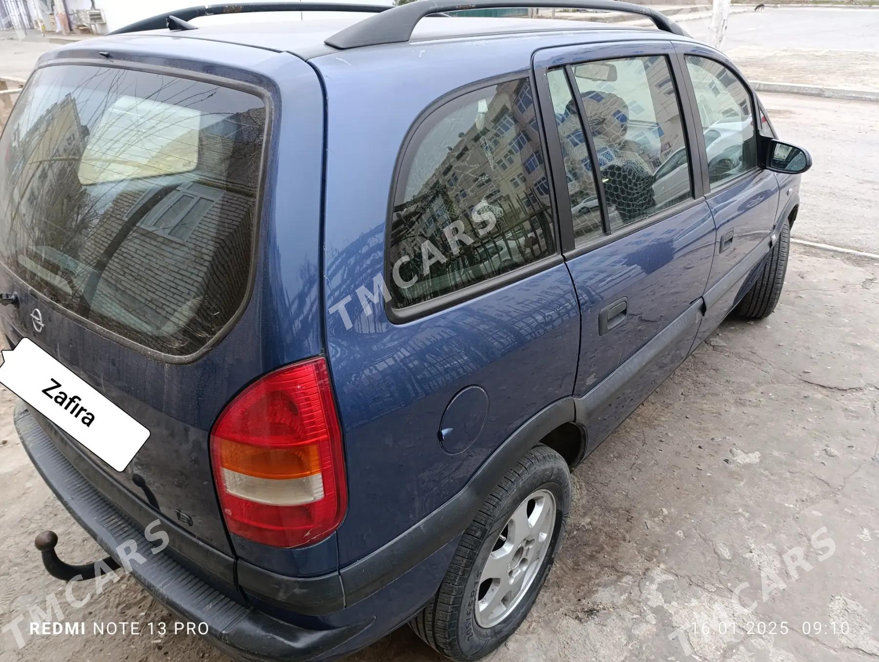 Opel Zafira 2002 - 73 000 TMT - Türkmenabat - img 2