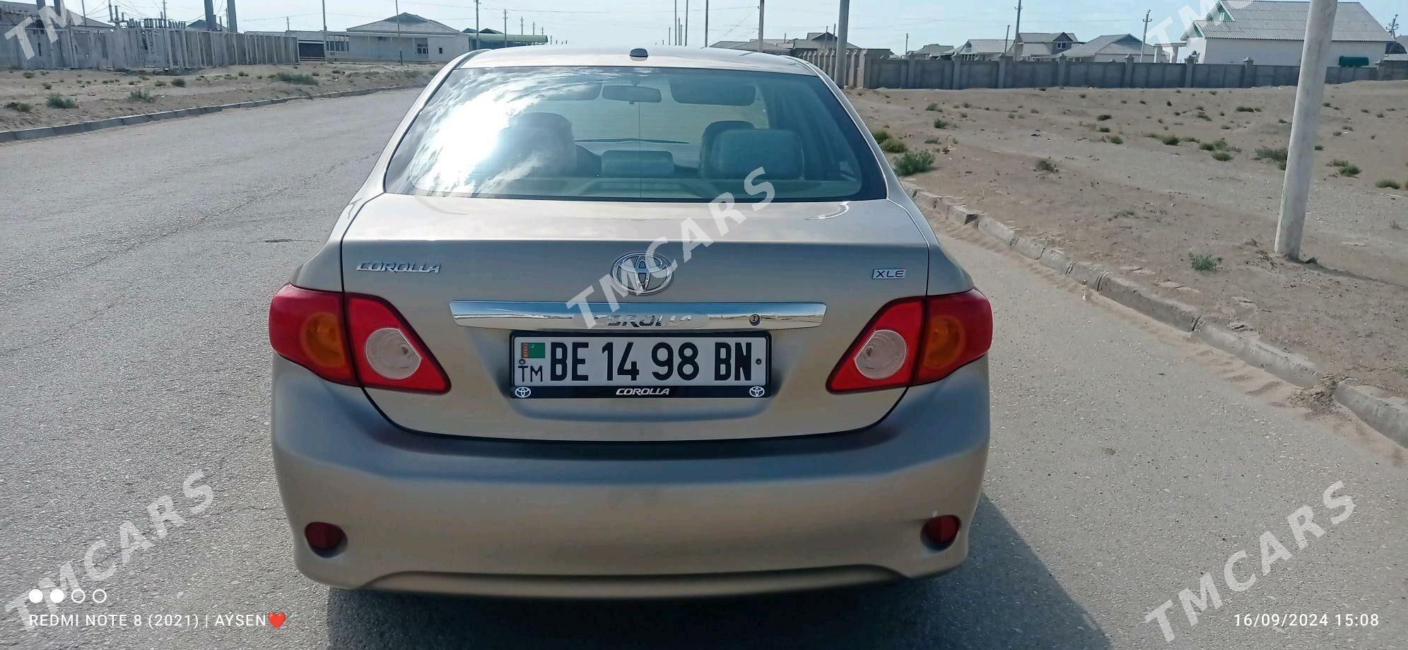 Toyota Corolla 2009 - 135 000 TMT - Эсенгулы - img 7