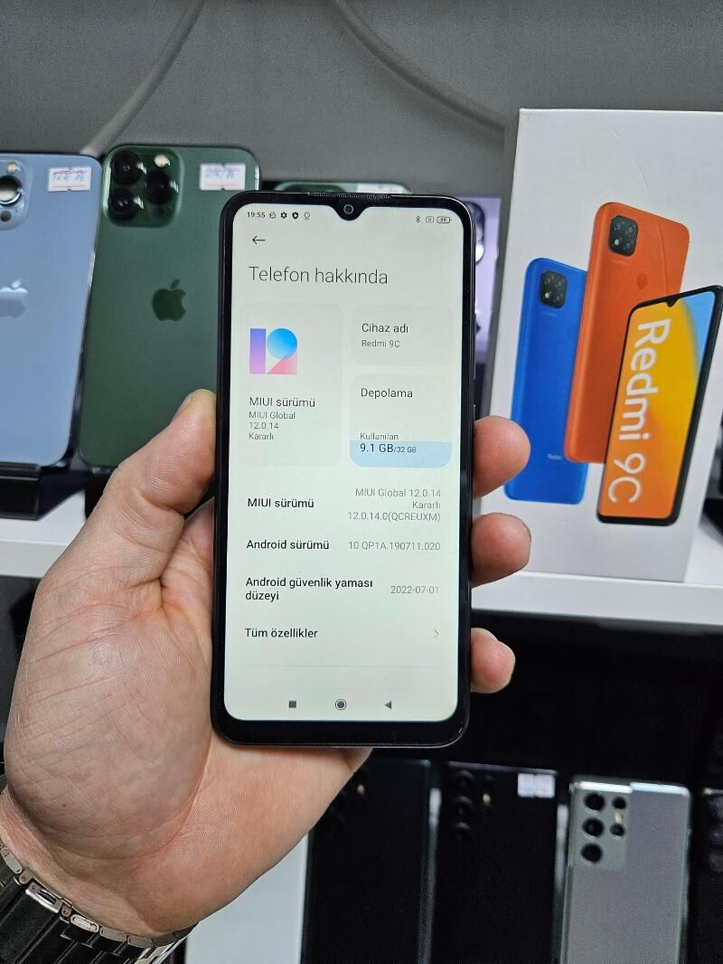 REDMI 9 C 2/32 GB GARASARNA - Garaşsyzlygyň 15 ýyllygy Söwda Merkezi - img 3