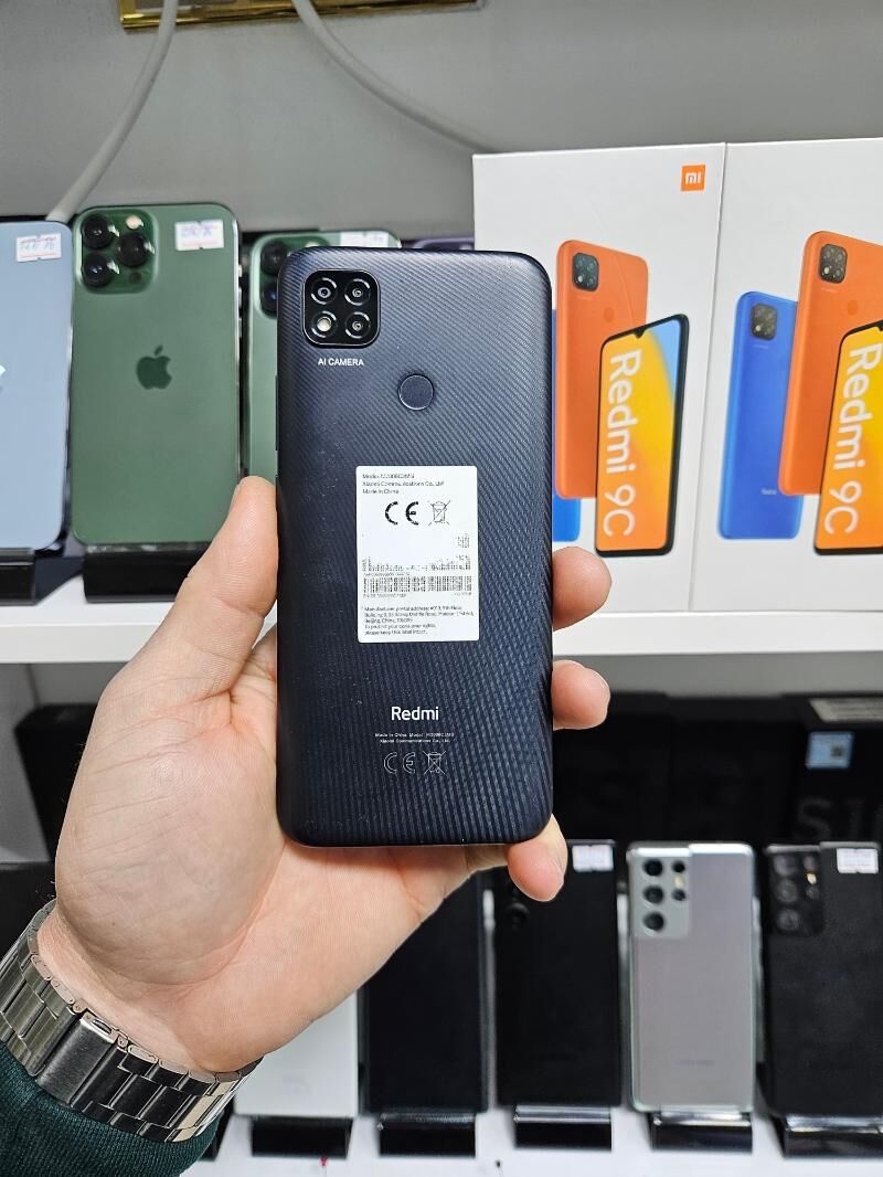 REDMI 9 C 2/32 GB GARASARNA - Garaşsyzlygyň 15 ýyllygy Söwda Merkezi - img 2