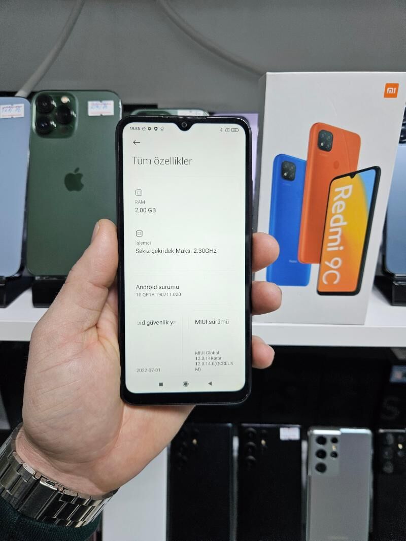 REDMI 9 C 2/32 GB GARASARNA - Garaşsyzlygyň 15 ýyllygy Söwda Merkezi - img 4