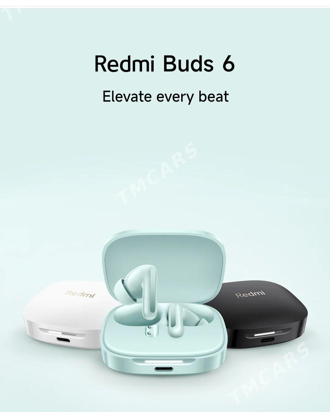 Redmi Buds 6 - Garaşsyzlygyň 15 ýyllygy Söwda Merkezi - img 2