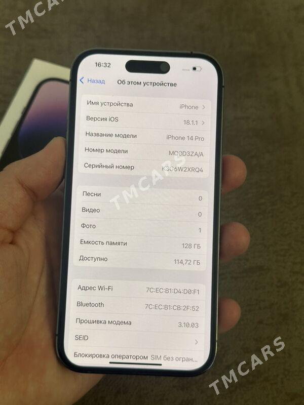 iPhone 14 Pro 2sim - Ашхабад - img 8