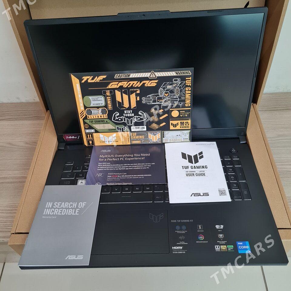 ASUS TUF F17 (i7+RTX4060)Новый - Ашхабад - img 6