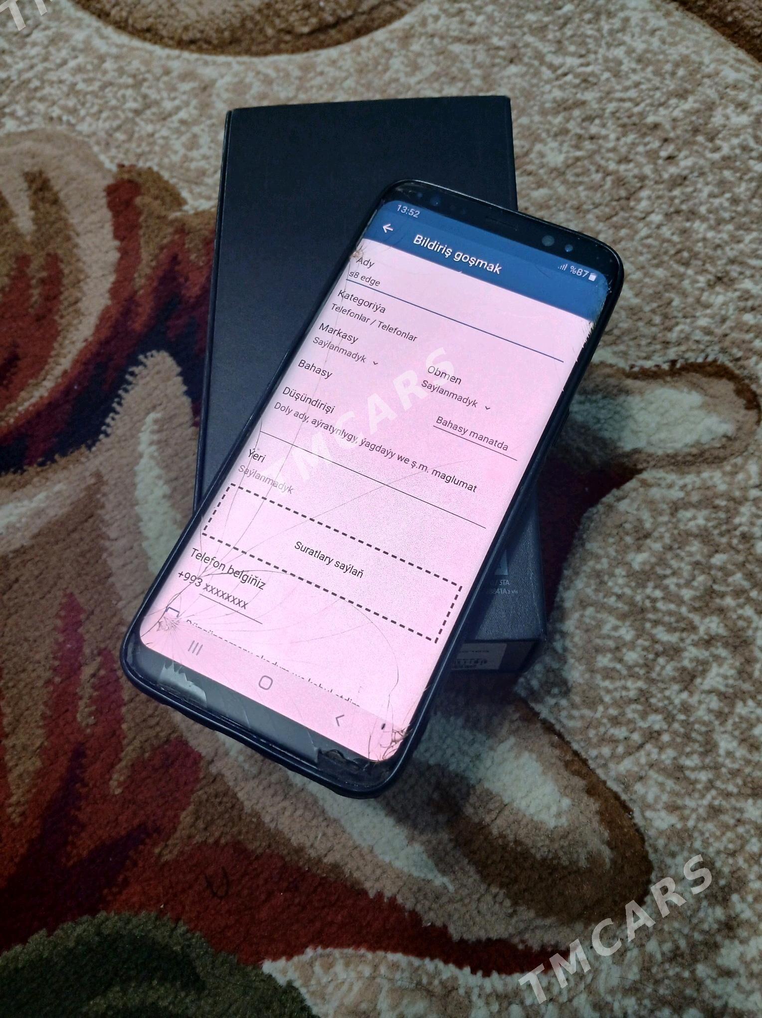 s8 edge - Ашхабад - img 3