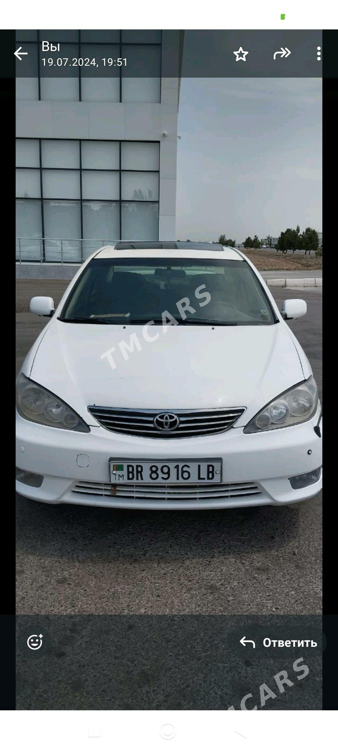 Toyota Camry 2003 - 155 000 TMT - Garabekewül - img 2