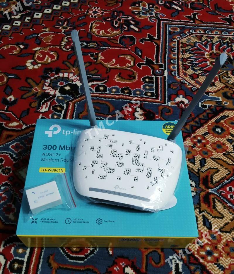 TP-LINK ADSL2+ ROUTER - Туркменабат - img 2