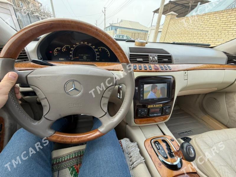 Mercedes-Benz S-Class 2001 - 105 000 TMT - Мары - img 7