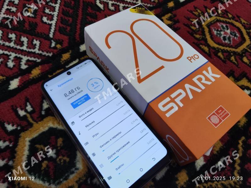 Tecno Spark 20Pro 16/256 Gb - Дашогуз - img 5