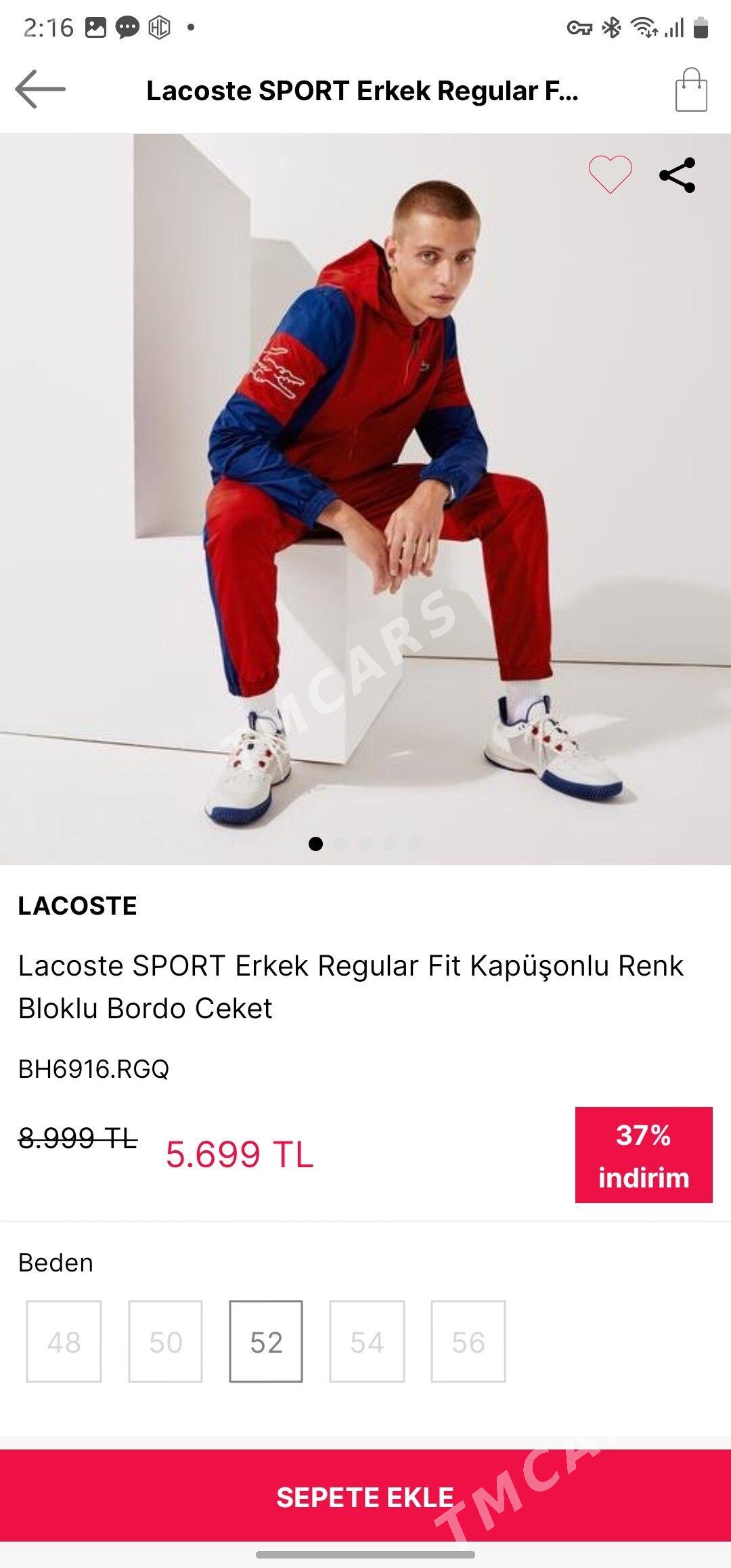 lacoste спортивка м размер - Дянев - img 5