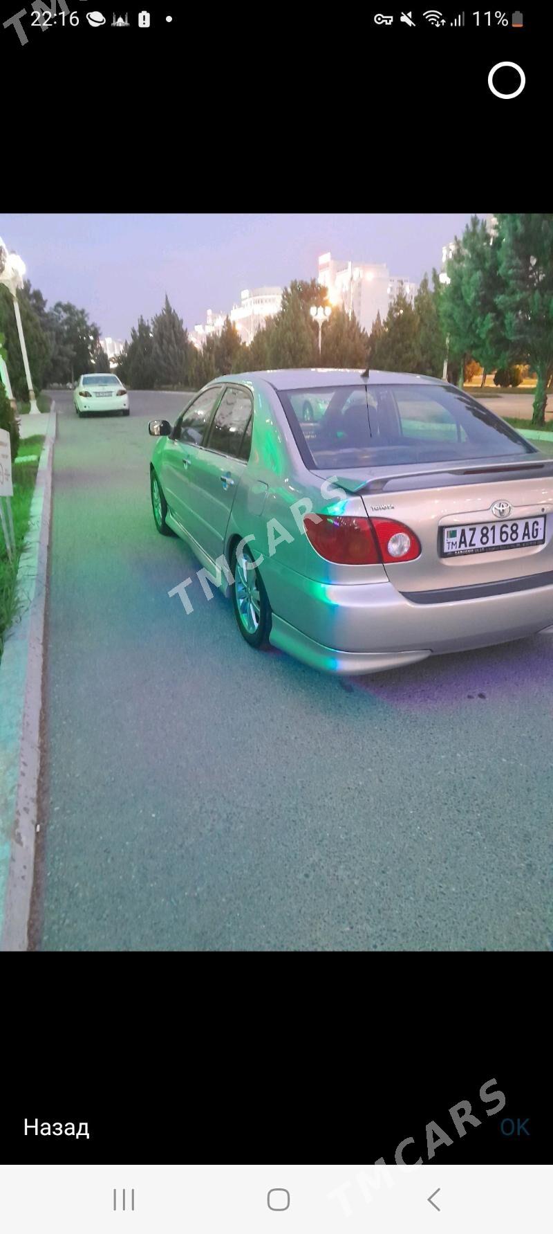 Toyota Corolla 2004 - 120 000 TMT - Aşgabat - img 3