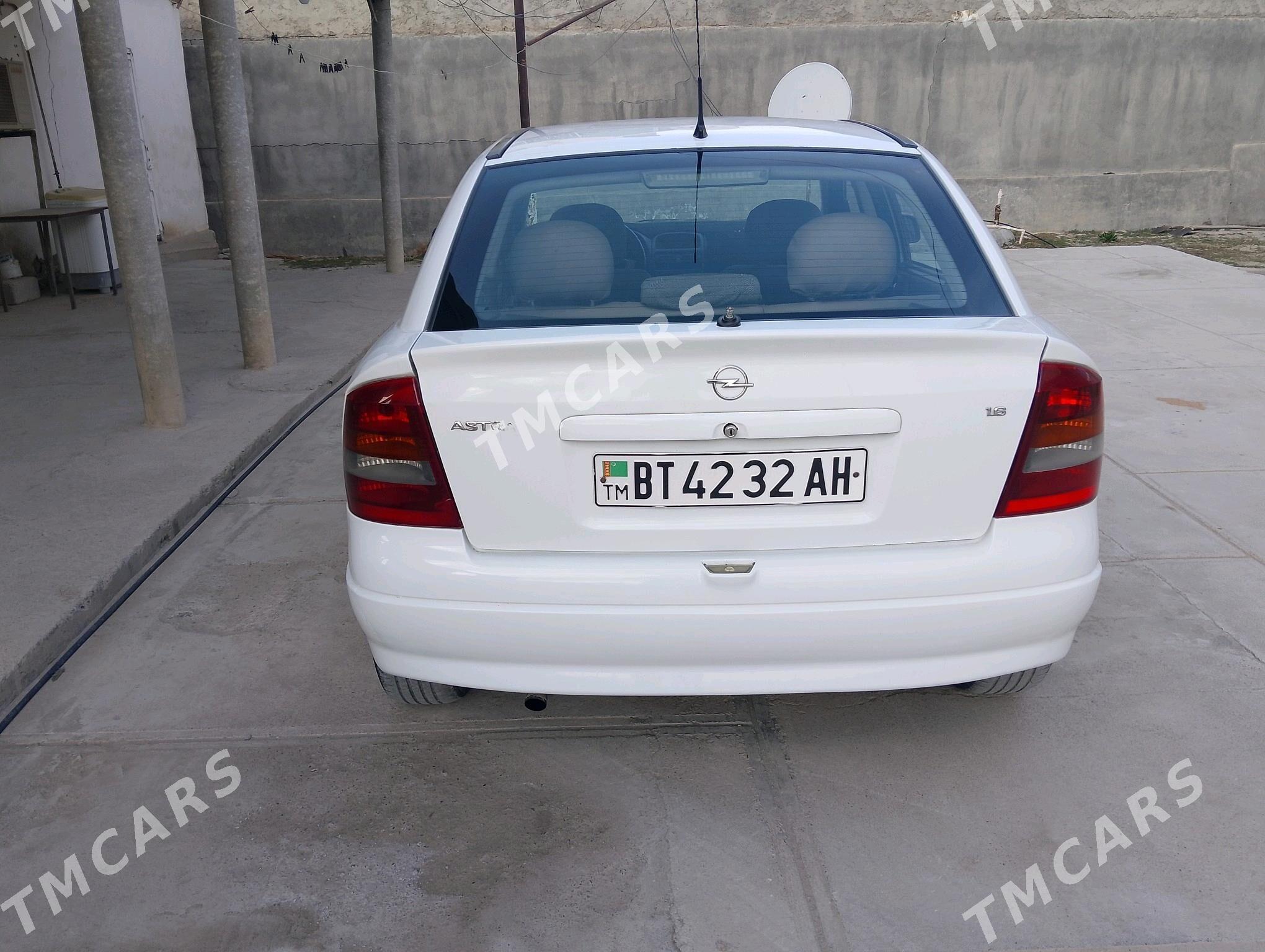 Opel Astra 2003 - 75 000 TMT - Ak bugdaý etraby - img 3