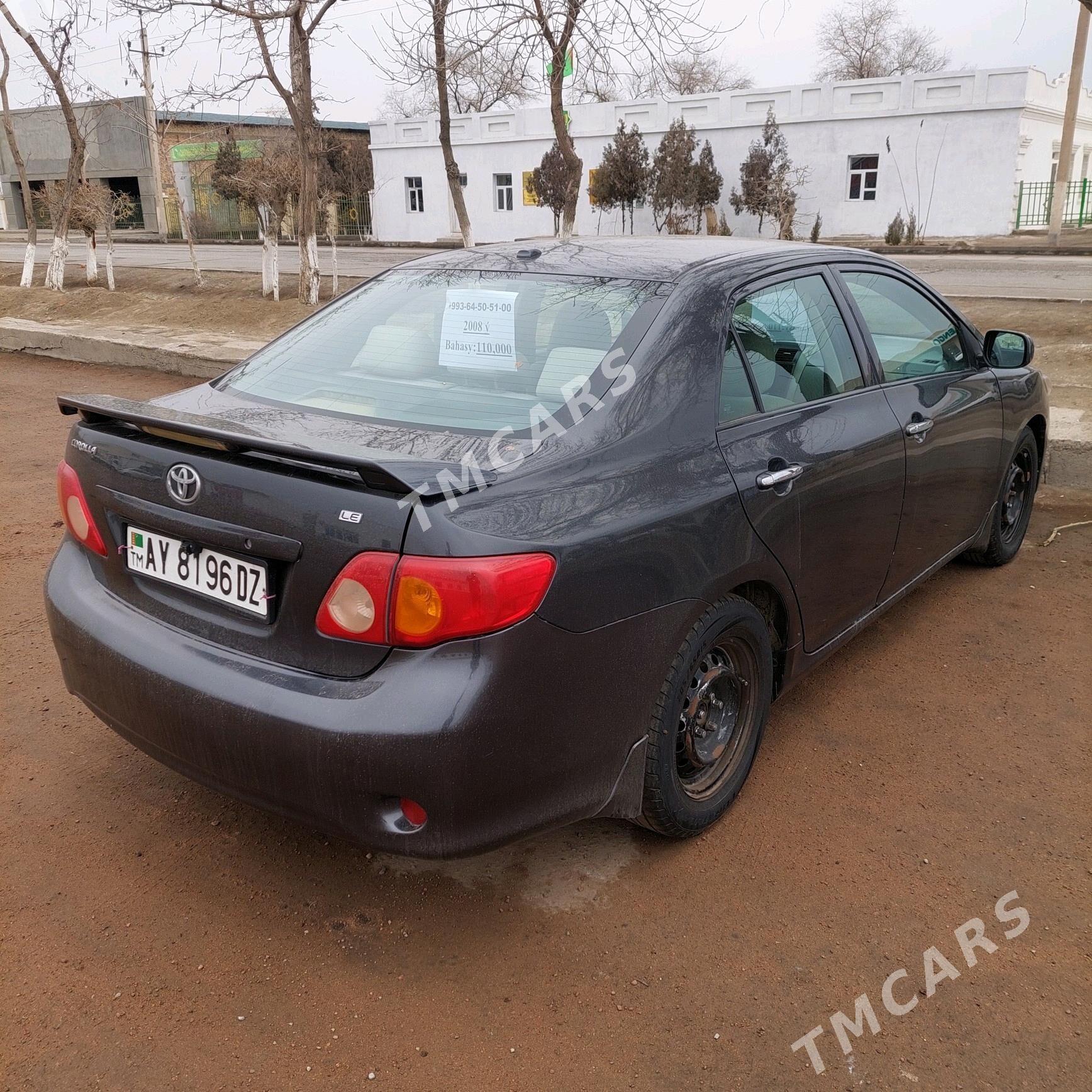 Toyota Corolla 2008 - 110 000 TMT - Дашогуз - img 2