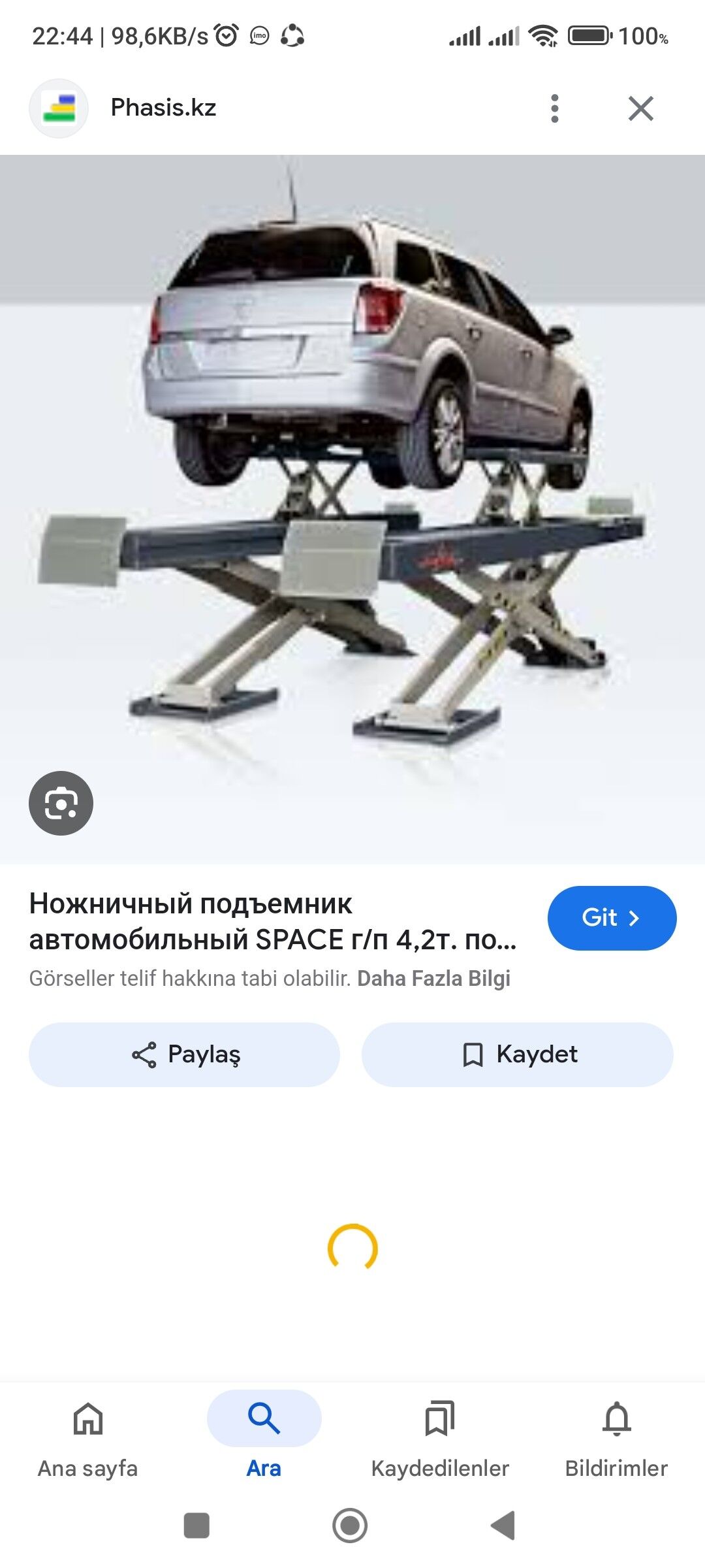 подйомник ножнечный 13 000 TMT - Мары - img 5