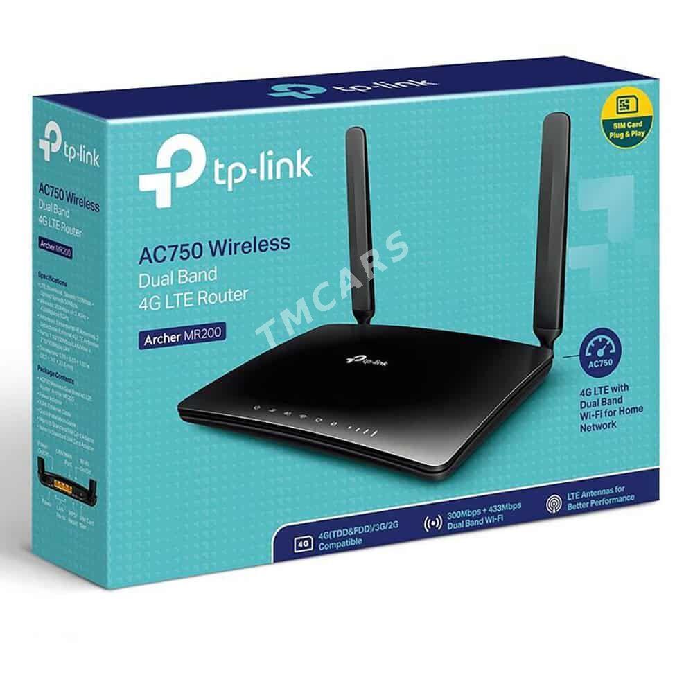 TP-LINK ROUTERLER 4G SIMKARTLY - Ашхабад - img 2