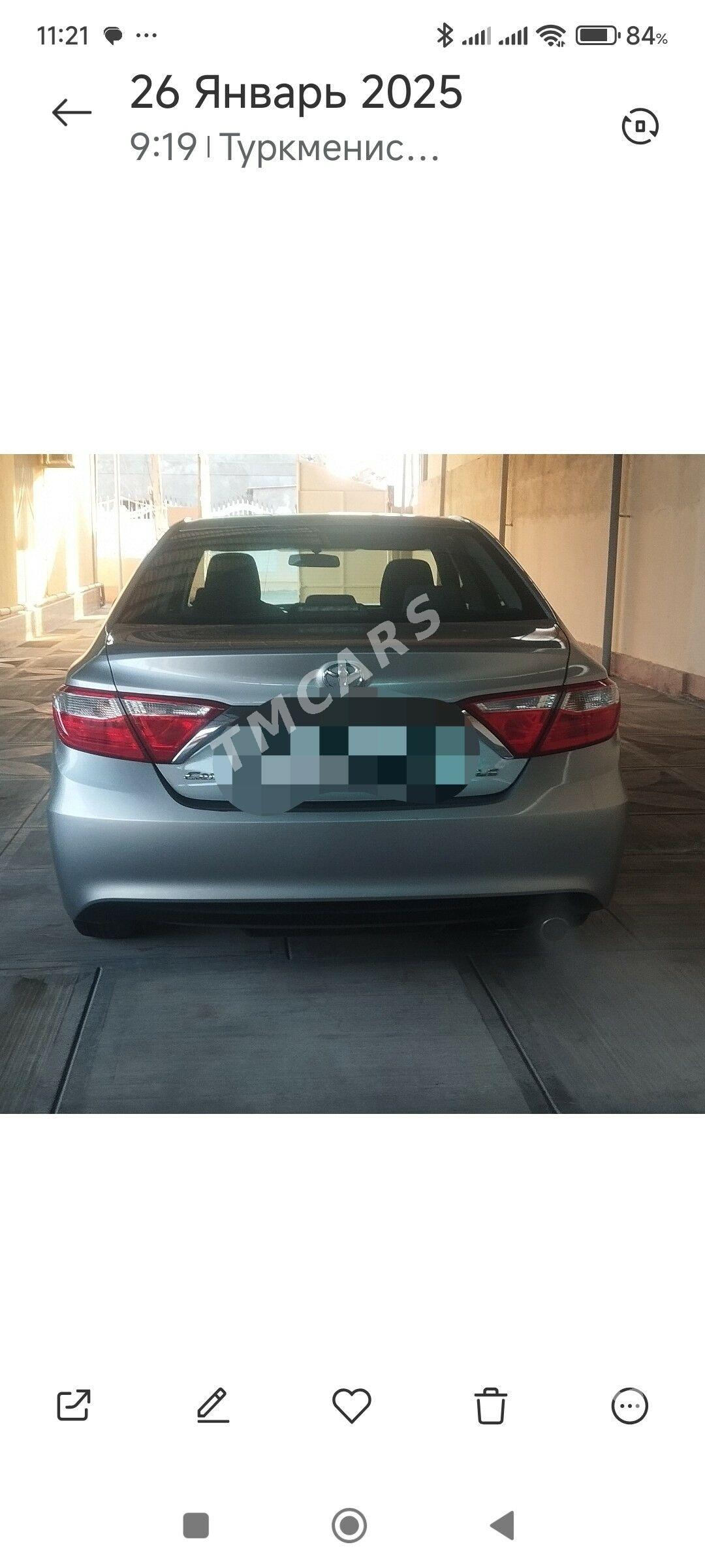 Toyota Camry 2015 - 255 000 TMT - Aşgabat - img 6