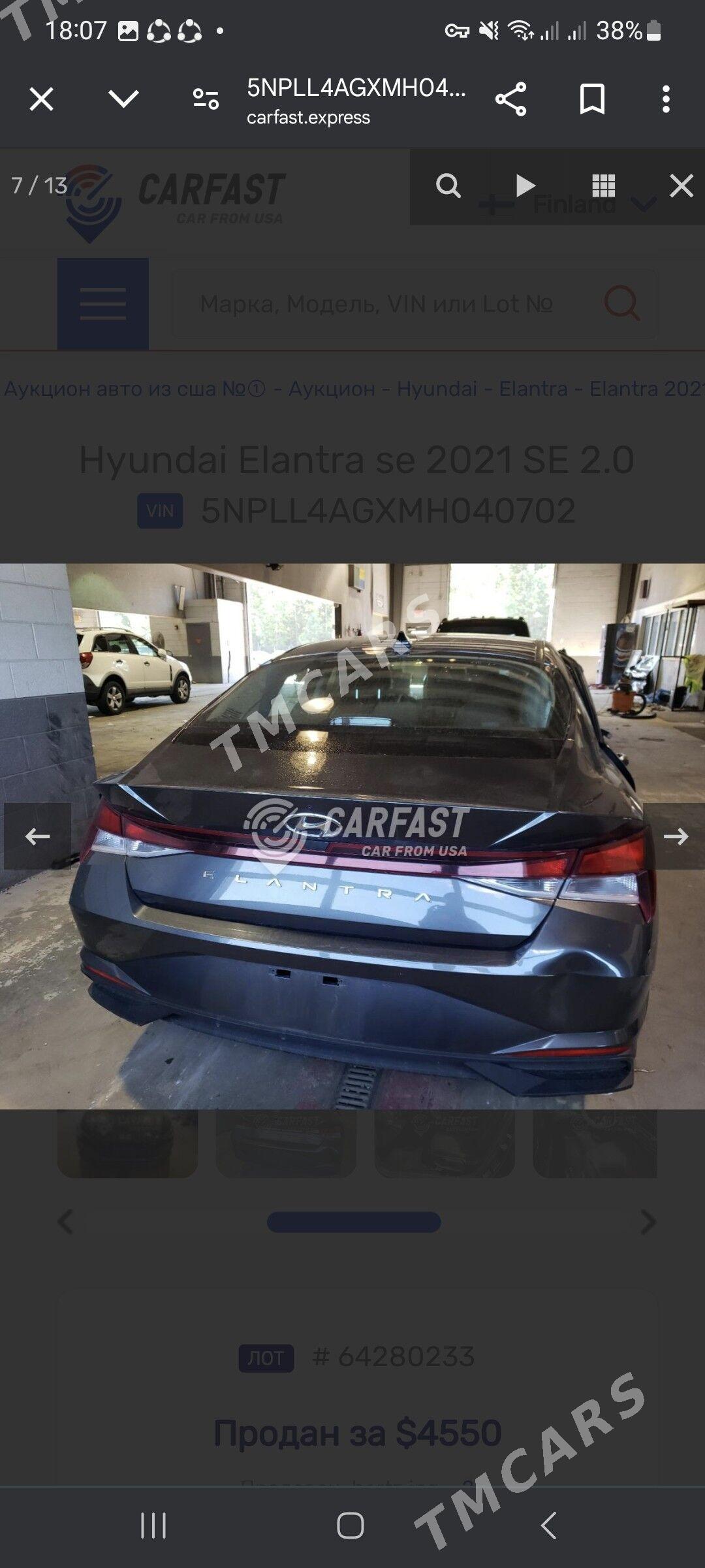 Hyundai Elantra 2021 - 229 000 TMT - Aşgabat - img 2