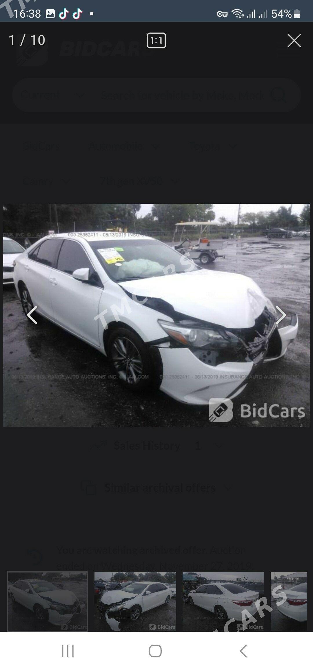 Toyota Camry 2016 - 260 000 TMT - Aşgabat - img 10