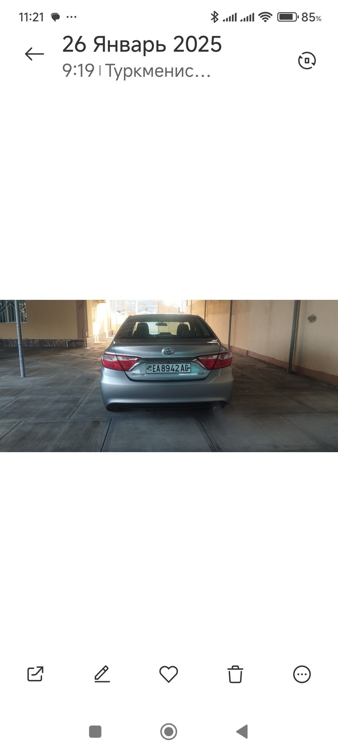 Toyota Camry 2015 - 255 000 TMT - Aşgabat - img 8