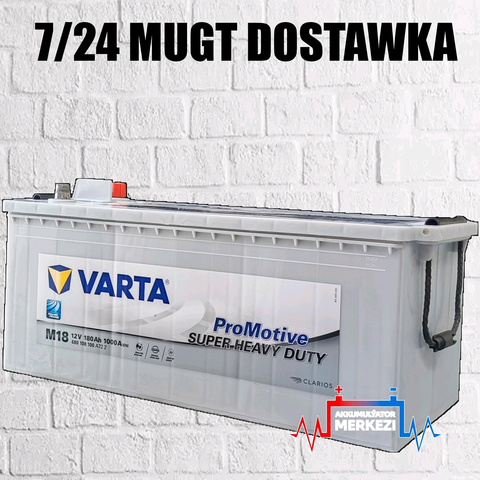 📢 AKUMULÝATOR 🛑 VARTA 12V 180AH 3 870 TMT - Aşgabat - img 1