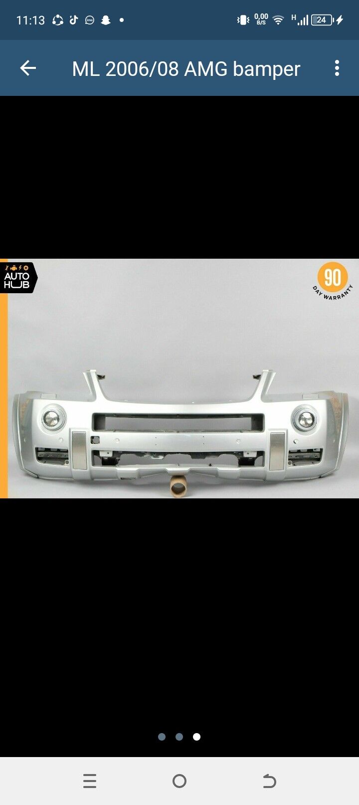 ML 2006 AMG bamper oňi 3 500 TMT - Bedew - img 3