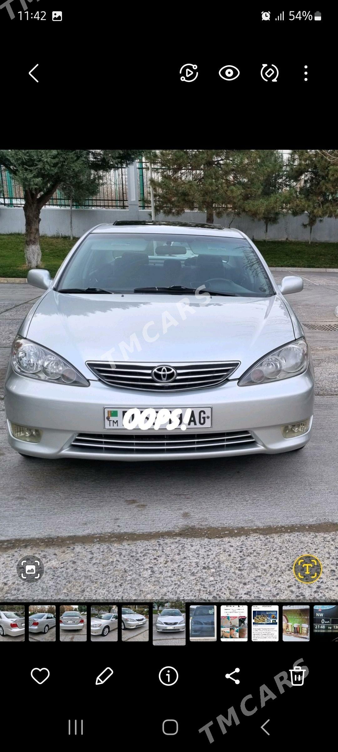 Toyota Camry 2005 - 180 000 TMT - Aşgabat - img 8