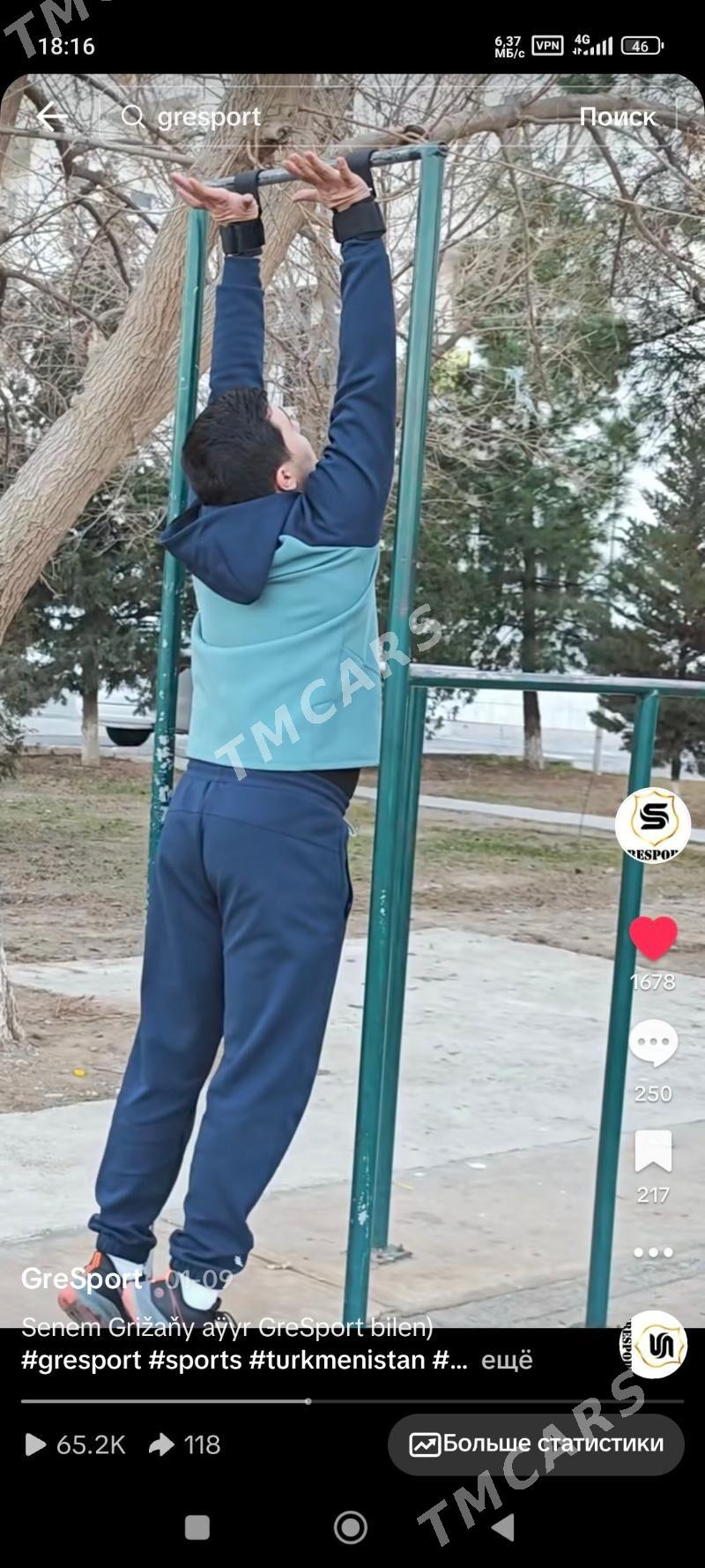 Grawitasya/ Turnik Kurcok - Aşgabat - img 3