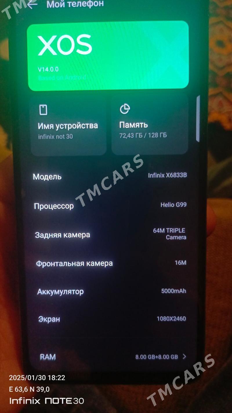 infinix not 30 - Туркменабат - img 2