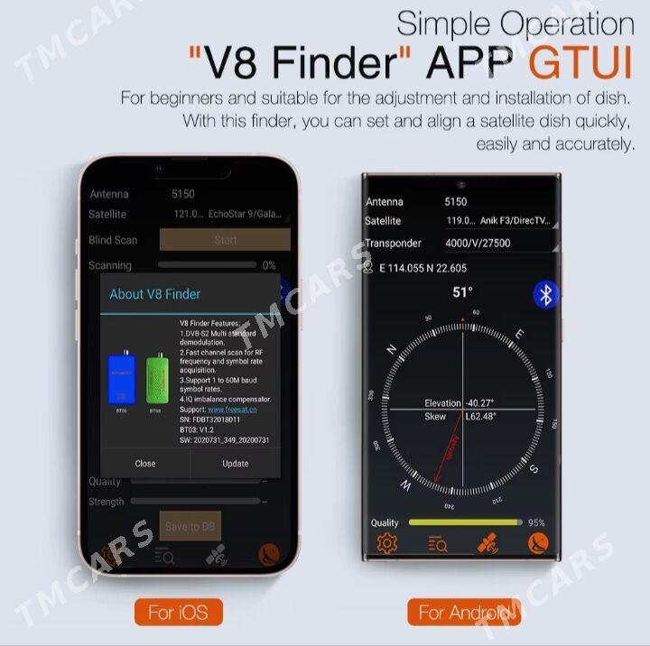 Satfinder GTMEDIA V8 BT05 - Мары - img 5