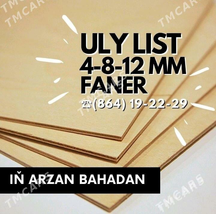 ULY FANER LIST– ULY ARZANLADY - Ашхабад - img 5