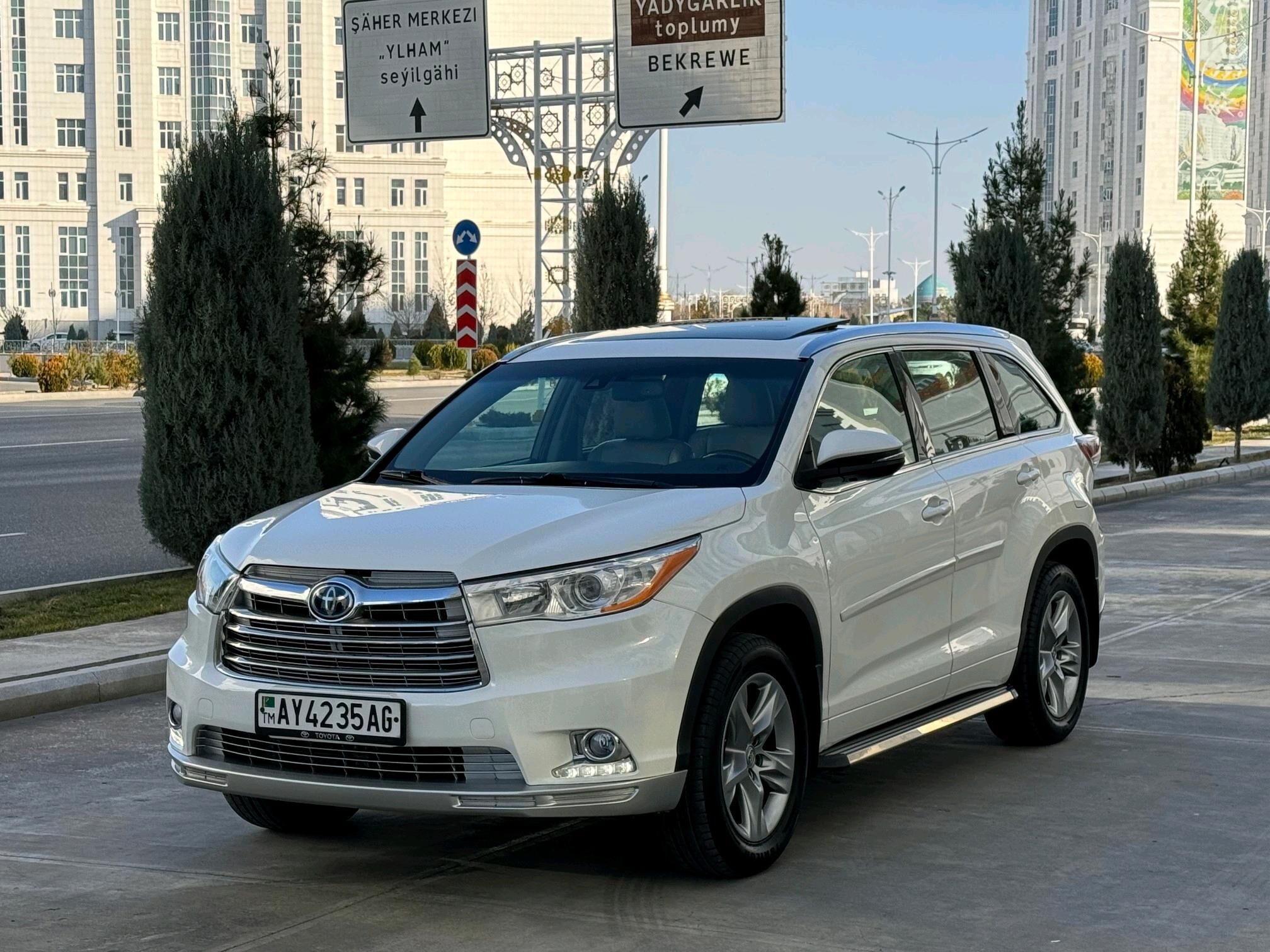 Toyota Highlander 2016 - 420 000 TMT - Ашхабад - img 4