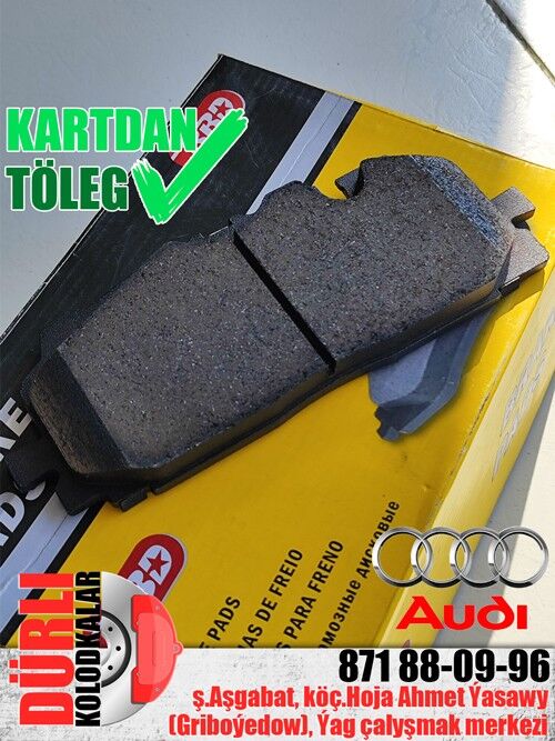 КОЛОДКИ АУДИ AUDI KOLODKALAR - Ашхабад - img 2