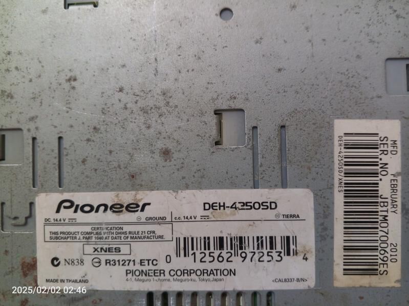 PIoneer Magnitafon 4250 SD. 800 TMT - Ашхабад - img 3