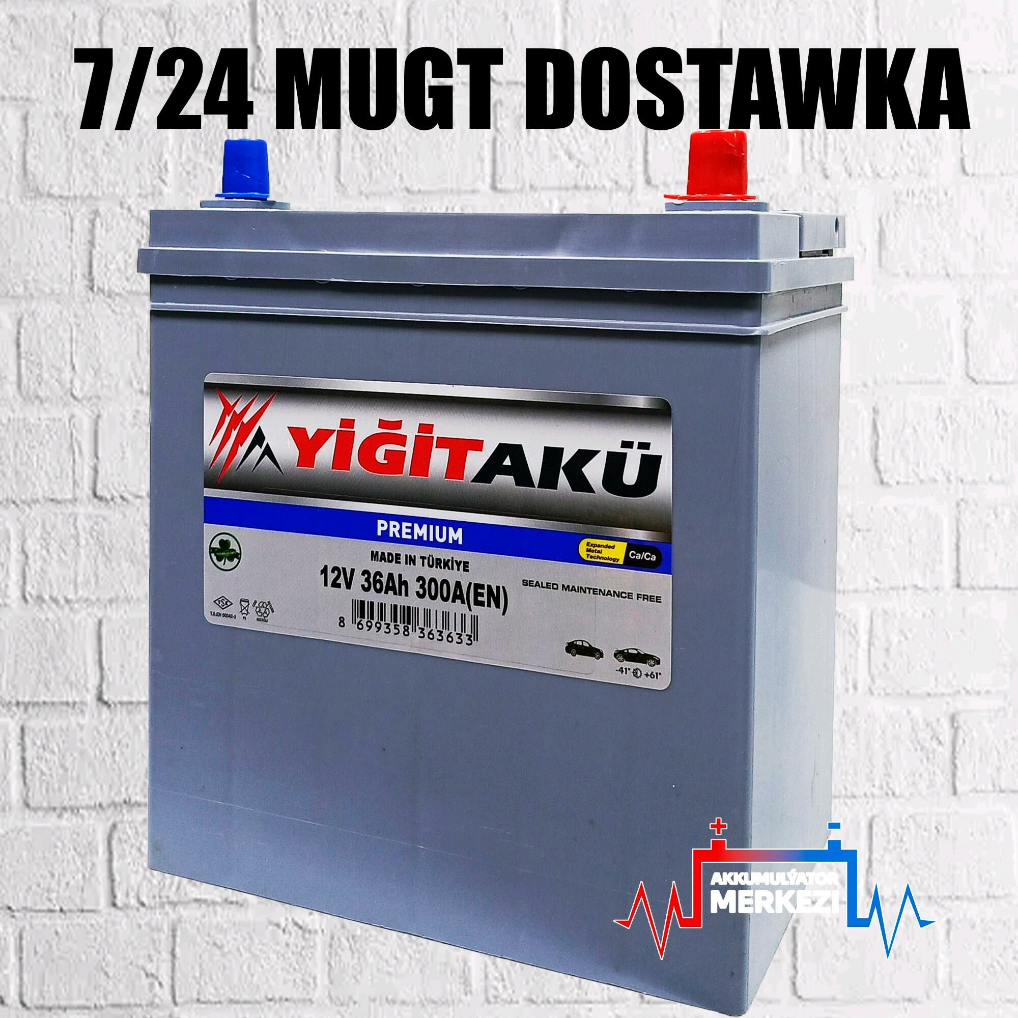 📢  AKUMULÝATOR 🛑 ÝIGIT AKÜ 12V 36AH 650 TMT - Ашхабад - img 1