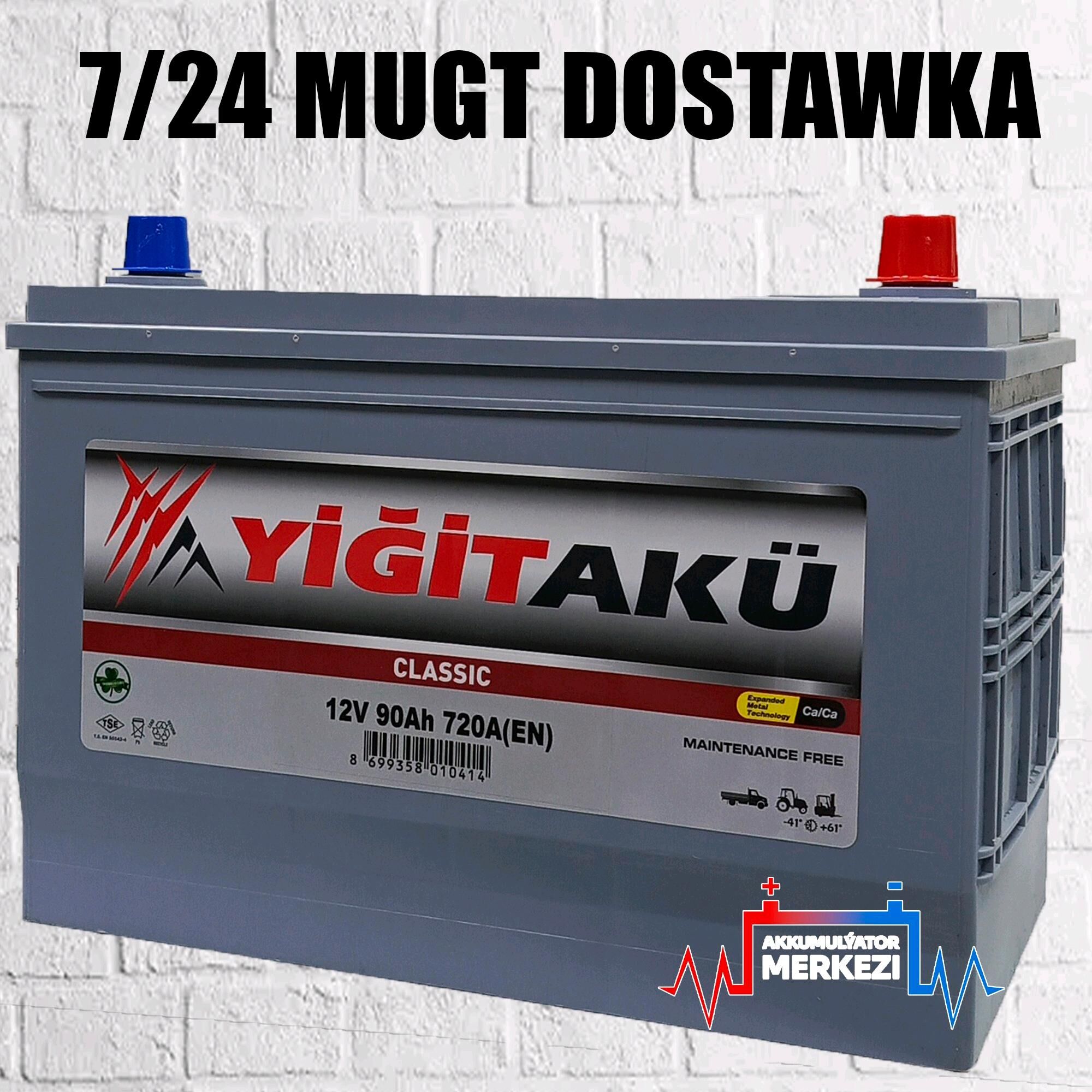 📢 GARAŞARNA 🛑 Akumulýator ÝIGIT AKÜ 12V 90AH 1 450 TMT - Ашхабад - img 1