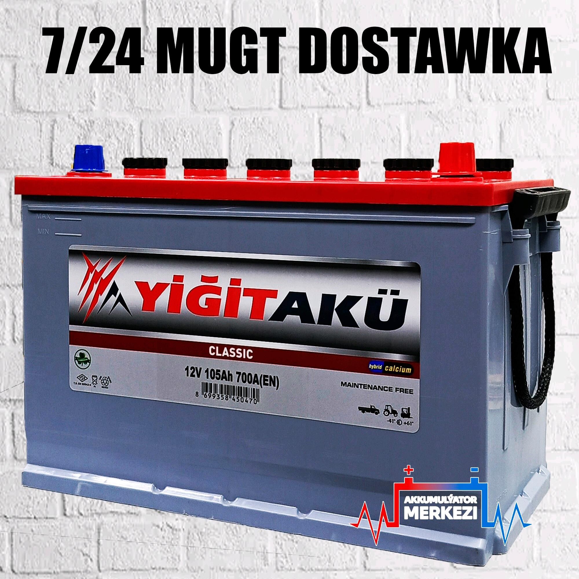 📢 AKUMULÝATOR 🛑 ÝIGIT AKÜ 12V105AH 1 700 TMT - Aşgabat - img 1